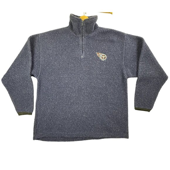 Vintage Tennessee Titans Sweater Pullover Mens Large NFL Football Fleece 90s Y2K - Picture 1 of 14